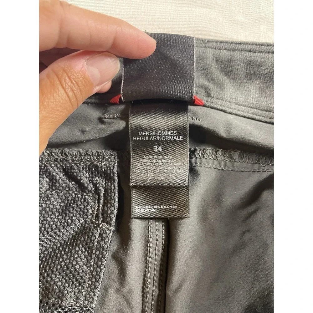 The North Face Gray Cargo Pants Size 34 Hiking Pants Outdoors Casual